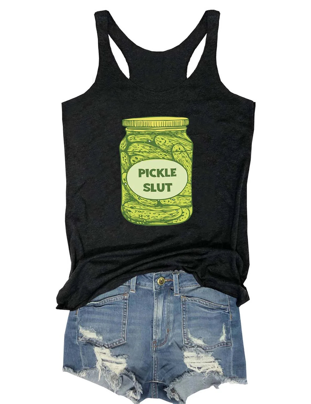 Women's Pickle Slut Tank Top