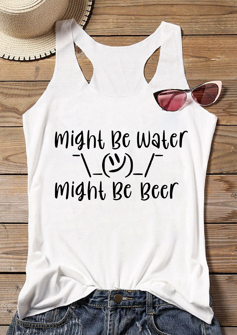Women's Might Be Water Might Be Vodka Tank Top