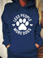 Women's Less People More Dogs Hoodie