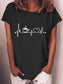 Women's Heartbeat Coffee T-shirt