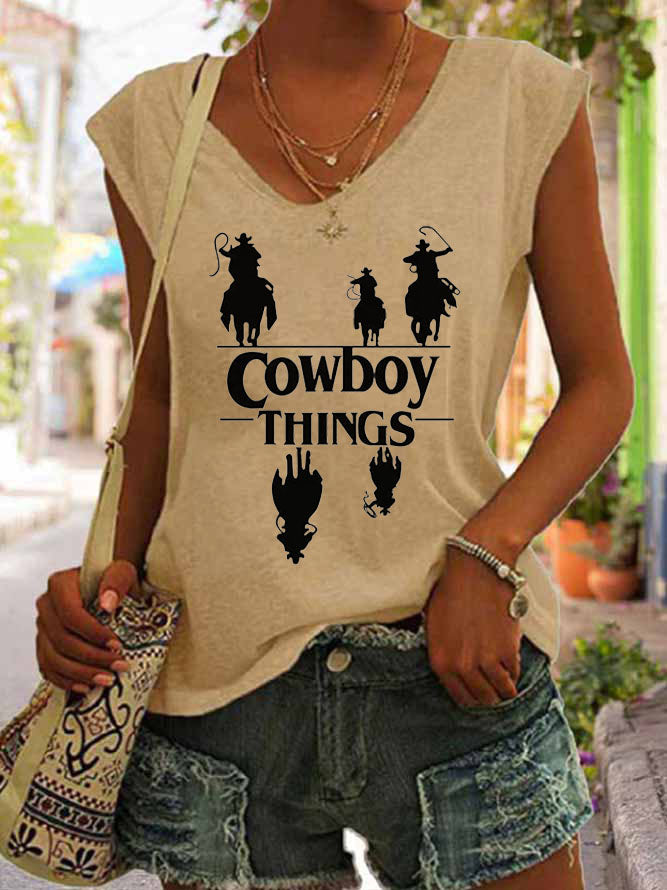 Women's Cowboy Things Tank Top