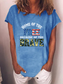Women's Home Of The Freedom Because Of The Brave T-shirt