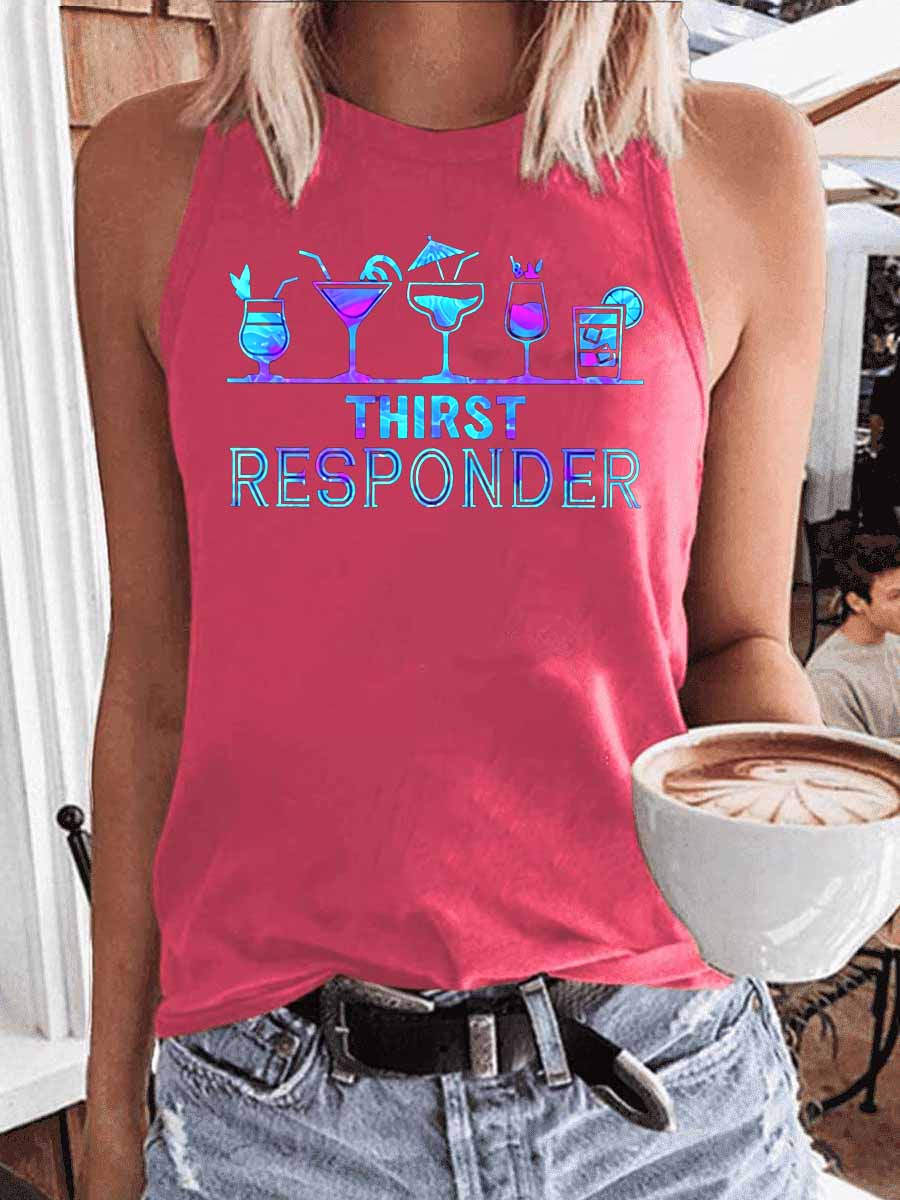 Women's Thirst Responder Bartender Tank Top