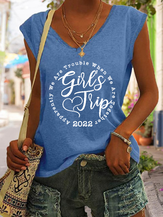 Women's Girl's Trip 2022 Tank Top