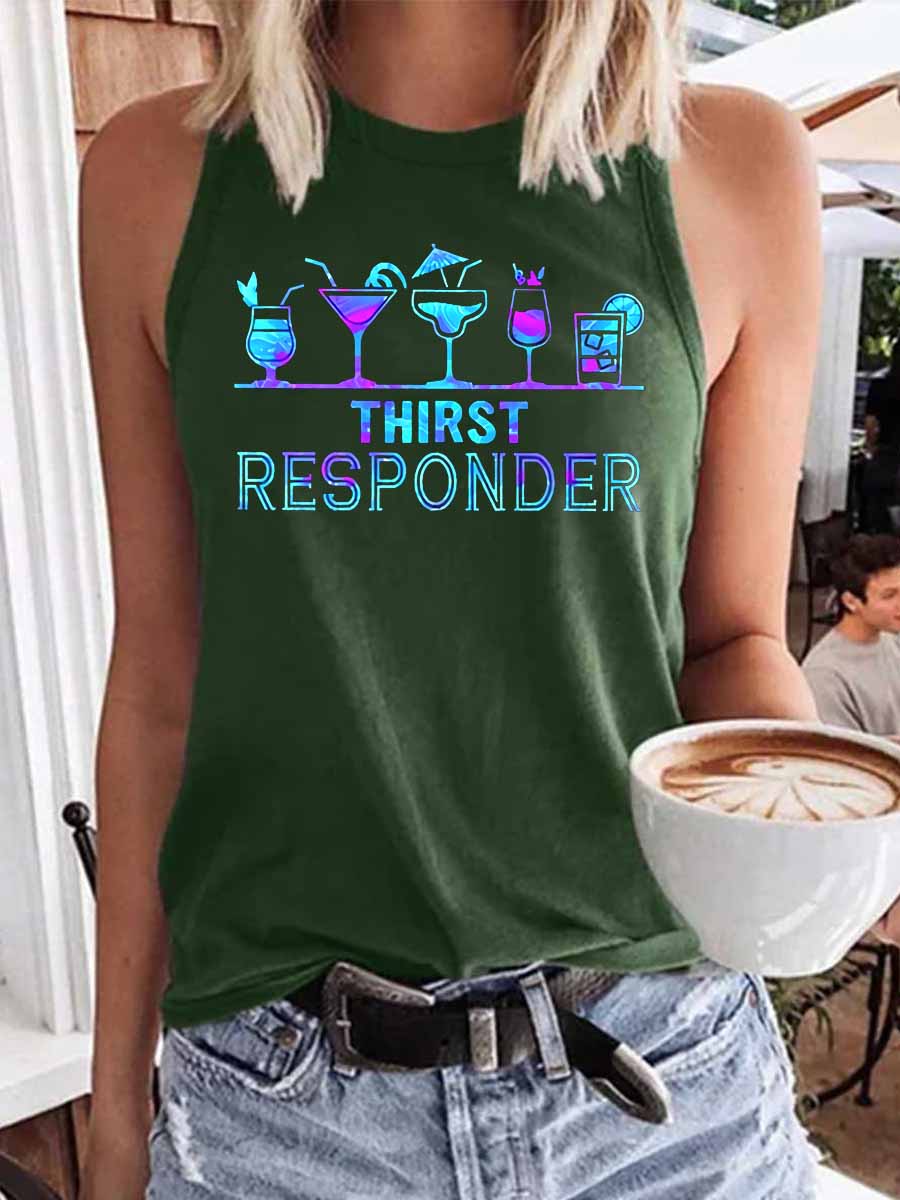 Women's Thirst Responder Bartender Tank Top