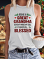 Women's Being A Great Grandma Doesn't Make Me Old It Makes Me Blessed Tank Top