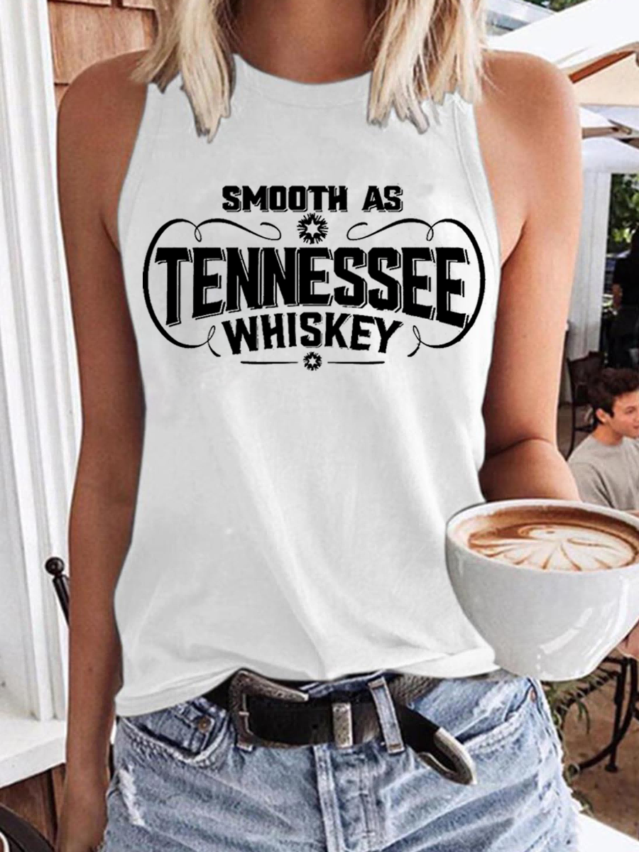 Women's Smooth As Tennessee Whiskey Tank Top