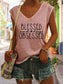 Women's Blessed And Dog Obsessed Tank Top