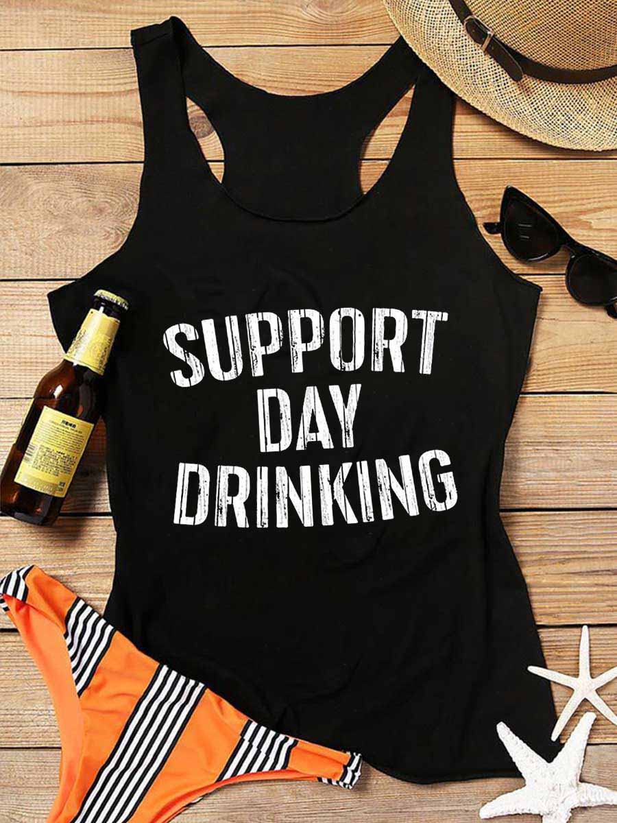 Women's Support Day Drinking Tank Top
