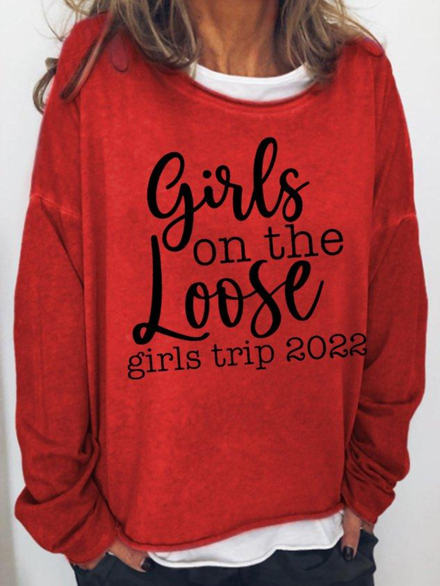 Women's Girl on The Loose Long Sleeve Top